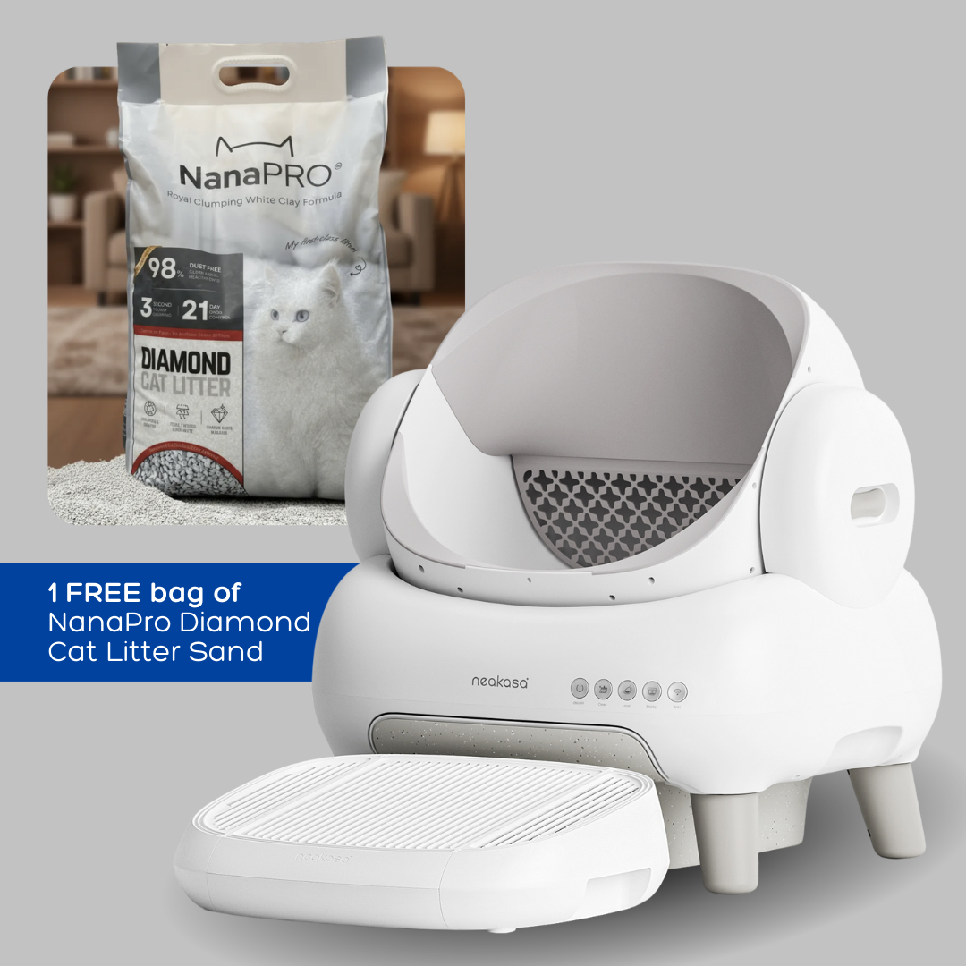 Neakasa M1 Plus Open-top Self-Cleaning Cat Litterbox (Promo: Free Nana Pro Littersand)