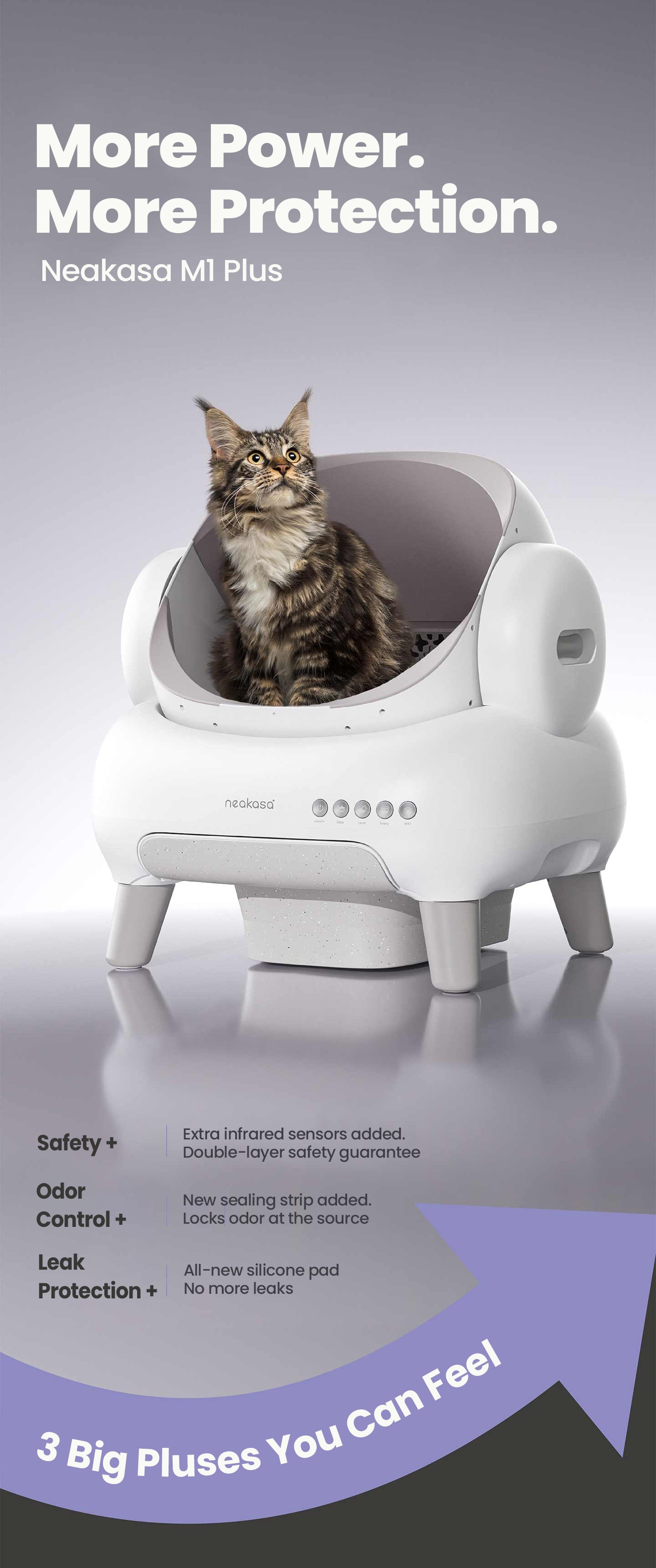 <BEST-SELLING> Neakasa M1 Open-top Self-Cleaning Cat Litterbox