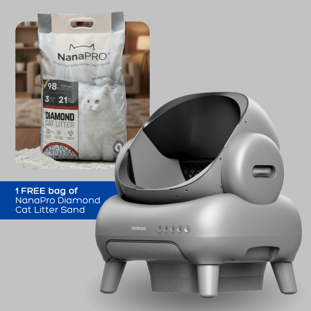 Neakasa M1 Plus Open-top Self-Cleaning Cat Litterbox (Promo: Free Nana Pro Littersand)