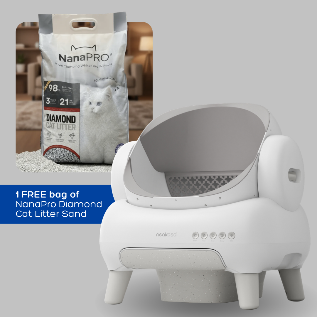 Neakasa M1 Plus Open-top Self-Cleaning Cat Litterbox (Promo: Free Nana Pro Littersand)