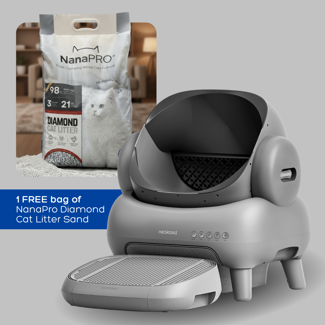 Neakasa M1 Plus Open-top Self-Cleaning Cat Litterbox (Promo: Free Nana Pro Littersand)