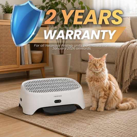 Neakasa AirStep Odor-Eliminating Cat Litter Box Step